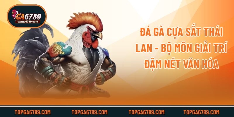 Đá gà cựa sắt Thái Lan - Bộ môn giải trí đậm nét văn hóa