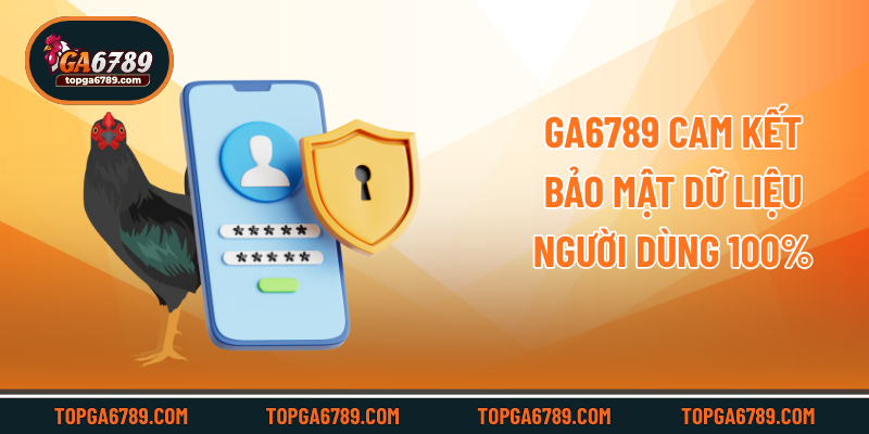 Ga6789 cam kết bảo mật dữ liệu người dùng 100%